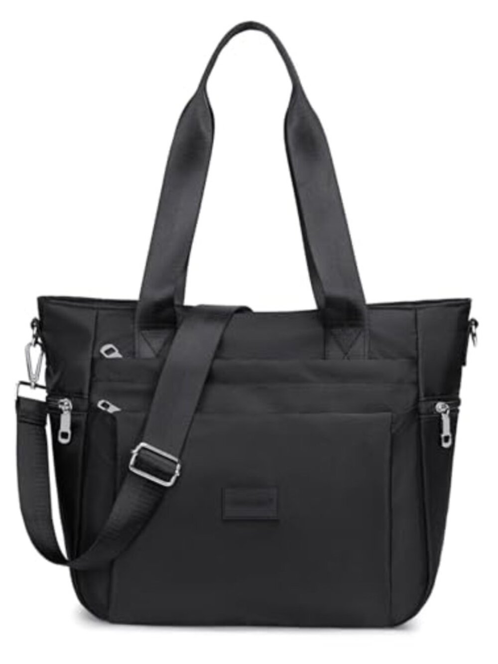 Waterproof Nylon Shoulder Bag Large Crossbody Tote Handbag